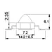 Светодиод мощный ARPL-1W-EPL IR850 60deg (ARL, Emitter)