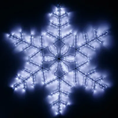 Фигура ARD-SNOWFLAKE-M3-920x920-432LED White 230V, 30W ARDCL, IP65