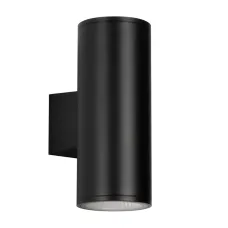 Светильник светодиодный светодиодный настенный LGD-WALDER-R106-2x18W Day4000-MIX, черный, 40 deg, 230 В, IP65, металл, 5 лет