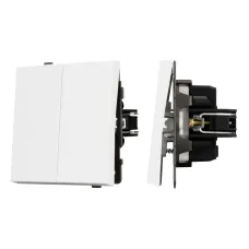 Механизм выключателя управления шторами SWT-TENDO-MKR2-PL-WH 230V, 10A, Белый, 1 пост