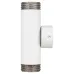 Светильник настенный ЭРА WL50 WH/BK 2*GU10 2*12Вт IP20 белый, черный
