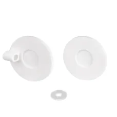 Заглушка ARL-MOONLIGHT-ROUND-40-CAP-SIDE-L-SET-WH, пластик