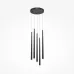 Светильник подвесной  Maytoni Cascade MOD132PL-L30BK LED 31W Черный
