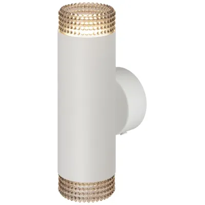 Светильник настенный ЭРА WL50 WH/BK 2*GU10 2*12Вт IP20 белый, черный