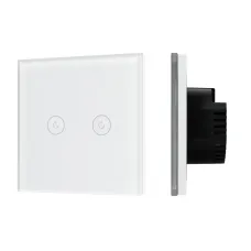 Выключатель сенсорный SWT-OMALI-S02-ZB-WH 250V, 10A, Zigbee Стекло
