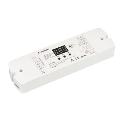 Декодер SMART-DMX512-204-62-RGBW-RDM-SUF 12-48 V, 4x350-1200 mA IARL, IP20, пластик, 5 лет