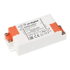Блок питания ARJ-KE24500A (12W, 500mA, PFC) (ARL, IP20 Пластик, 5 лет)