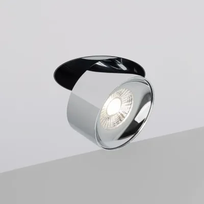 Светильник светодиодный SP-PLURIO-BUILT-TRIMLESS-R120-9W Day4000 (BK-CHR, 36 deg, 230V) (ARL, IP20 Металл, 3 года)