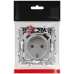 Розетка ЭРА Серия 12 12-4108-03 2P+E 16A-250В со шторками с USB type-A+C 5В-3А алюминий