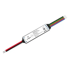 Контроллер SMART-K47-RGB (12-24V, 3x1A, 2.4G) (ARL, IP20 Пластик, 5 лет)