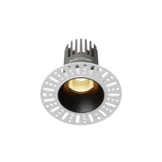 Встраиваемый светильник Dip DL124-10W-2.7K-TRS-B Черный