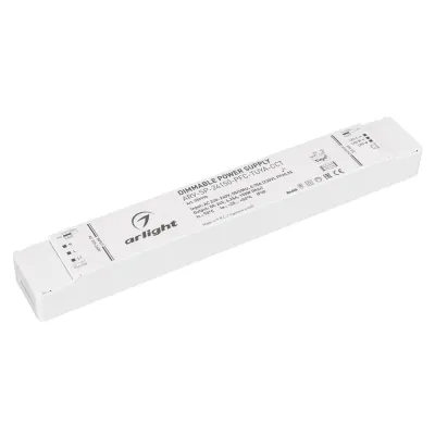 052990 Блок питания IP20, 24 В, 6.25 А, 150 Вт, WiFi 2.4G, ARV-SP-24150-PFC-TUYA-CCT, пластик, 5 лет