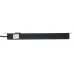 Блок розеток PDU TERACOM PRO 19'' 1U 16А/250В 8 розеток Schuko с выключателем шнур питания длиной 2 метра сечение 3x1.5 мм2 вилка Schuko корпус алюминий черный