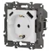 Розетка ЭРА Elegance 14-4108-01М 2P+E 16A-250В со шторками с USB type-A+C 5В-3А белый матовый