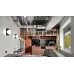 Настенный светильник (бра) Maytoni MOD324WL-01B Черный