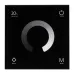 Панель SMART-P4-DIM-G-IN Black 12-24V, 4x3A, Sens, 2.4G IP20 пластик, 5 лет
