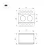 Светильник MS-ORIENT-BUILT-TRIMLESS-TC-S38x67-5W Warm3000 (WH-BK, 30 deg, 230V) (ARL, IP20 Металл, 5 лет)