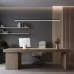 Профиль с экраном LINE-D-3030-2000 SQUARE OLIVE GREY+OPAL (ARL, Алюминий)