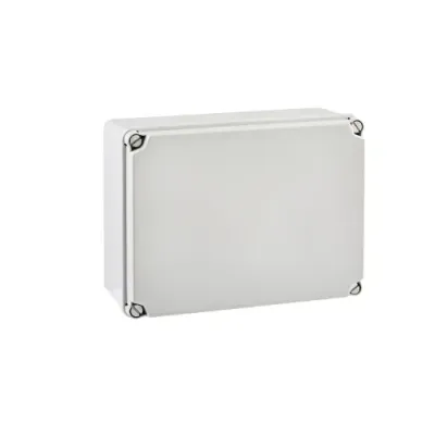 Коробка распределительная наружного монтажа 185x246x100 мм, IP65-IP67, без сальников, гладкие стенки