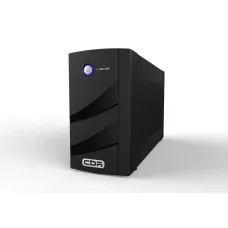 Источник бесперебойного питания line-interactive, 1100Ва/600Вт,  1Ф/1Ф, 3xSchuko, LED, AVR, 2x5Aч
