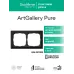 ARTGALLERY PURE 2-постовая РАМКА, ОРГАНИЧЕСКОЕ СТЕКЛО ЧЕРНЫЙ