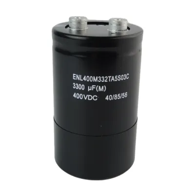 Конденсатор электролитический силовой 400V 3300uF (400В 3300мкФ) 85C