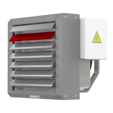 Тепловентилятор электрический на 21 кВт, EC21     IP54, с комплектом автоматики и монтажной консолью