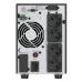 Источник бесперебойного питания ONLINE, 2000Ва/2000Вт,  1Ф/1Ф, 4xSchuko, LCD, HID-USB, RS232, EPO, SNMP slot, AVR, 4x9Aч