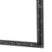 Угольник цельнометаллический P.I.T. ADVANCE HSQR01-0406 (40х60 см, 90град, двойная шкала в мм)