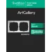 ARTGALLERY рамка 2-постовая, универсальная, белый