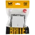 BRITE Выключатель 1-клавишный проходной с индикацией 10А ВС10-1-7-БрАБ арктический белый IEK