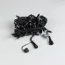 Гирлянда светодиодная декоративная ARD-STRING-PRO-10000-BLACK-100LED-FLASH WARM 230V, 7W ARDCL, IP65