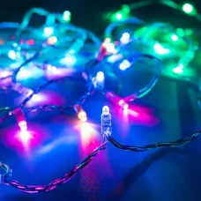 Гирлянда светодиодная декоративная ARD-STRING-CLASSIC-6000-CLEAR-40LED-LIVE RGB-SPI 12V, 26W ARDCL, IP65