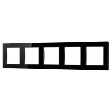 Рамка стеклянная FRM-GLARE-GS-5-BK