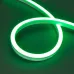 Лента герметичная MOONLIGHT-SIDE-A140-12x17mm 24V Green 8 W/m, IP67, 2835, 5m, wire x1, 8 Вт/м, IP67