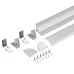 Профиль с экраном SL-KANT-H30-2000 ANOD+OPAL ( Алюминий)