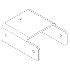 Накладка -MB-16.4 прямая нижняя (доп. секция -секция)