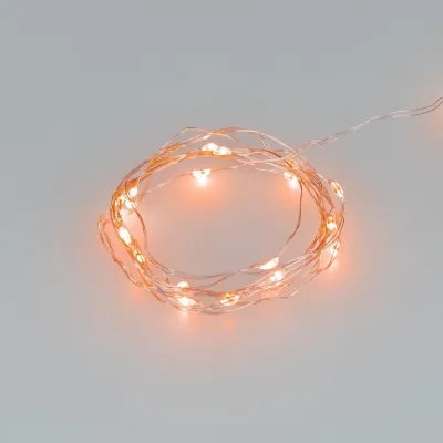 Гирлянда светодиодная ARD-DEW-HOME-2000-CLEAR-20LED-STD Orange 1.5V, Battery Pack, Cork Ardecoled, IP20
