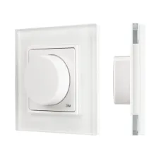 Панель SMART-P10-DIM-G-SUB 3V, Rotary, 2.4G ART, IP20 пластик, 5 лет