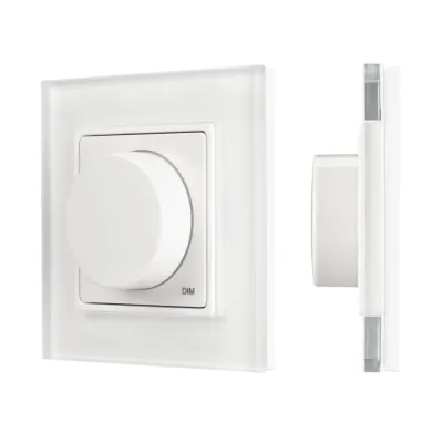 Панель SMART-P10-DIM-G-SUB 3V, Rotary, 2.4G ART, IP20 пластик, 5 лет
