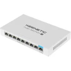 Коммутатор 9-портовый гигабитный коммутатор с 8   портами PoE+ и бюджетом мощности 120 Вт