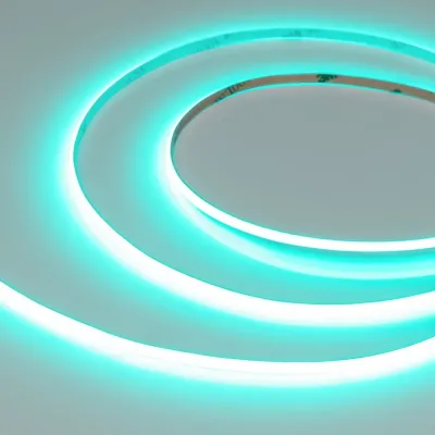 Лента светодиодная 4 Вт/м 24В IP20 Изумрудный 480LED/м COB-X480-4mm CSP 5 м