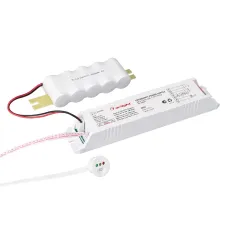 Блок аварийного питания ARL IP20 пластик 2 года ARJ-EMG-6W-1.5H-NiCd