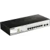 DGS-1210-10P WebSmart коммутатор с 8 портами 10/100/1000Base-T + 2 комбо-портами 1000Base-T/SFP, функцией энергосбережения и поддержкой PoE