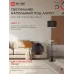 Светильник напольный под лампу ТНО 09-2ПЕ27-BB USB-C две полки, черный абажур, черное основание IN HOME