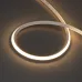 Гибкий неон 8Вт/м 24В 3000K IP67 544LED/м MOONLIGHT-3D-X544-10x10mm 5 м (вывод боковой, 3 года)