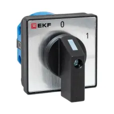 Кулачковый переключатель ПК-1-12 10А 2P '0-1' EKF PROxima