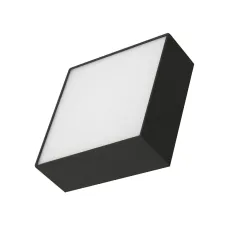 Светильник SP-QUADRO-S175x175-16W Day4000 (BK, 120 deg, 230V) (, IP40 Металл, 3 года)