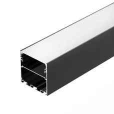 Профиль LINE-M-5050-2000 BLACK (ARL, Алюминий)