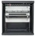 Шкаф настенный 19' TERACOM PRO 12U 600х450 мм дверь стеклянная с замком-ручкой чёрный